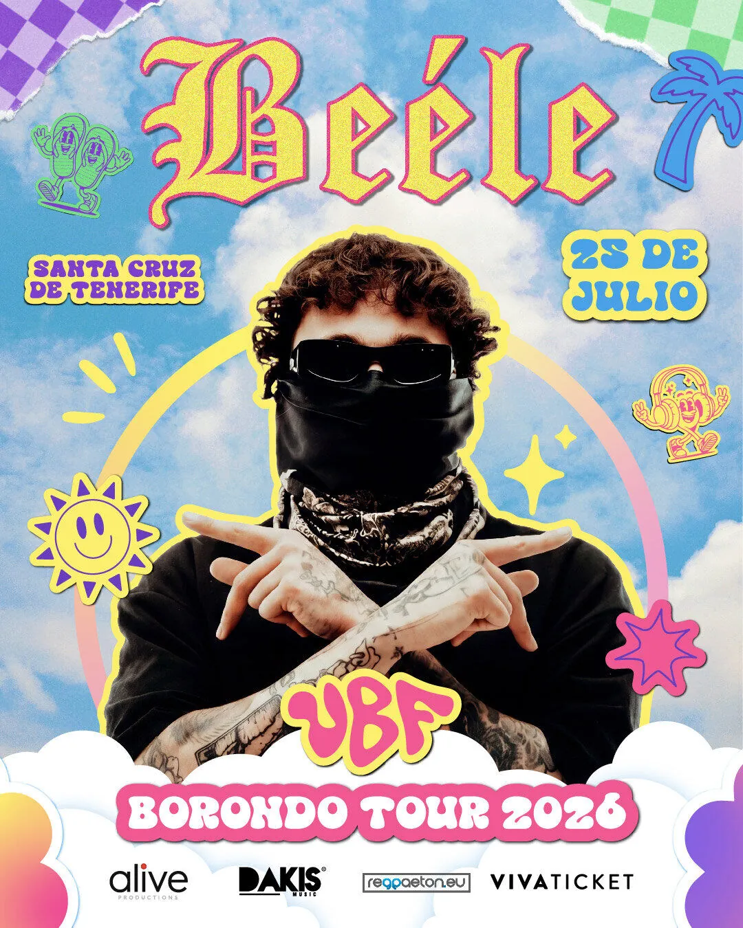 Beéle · Borondo Tour 2026 · Santa Cruz de Tenerife