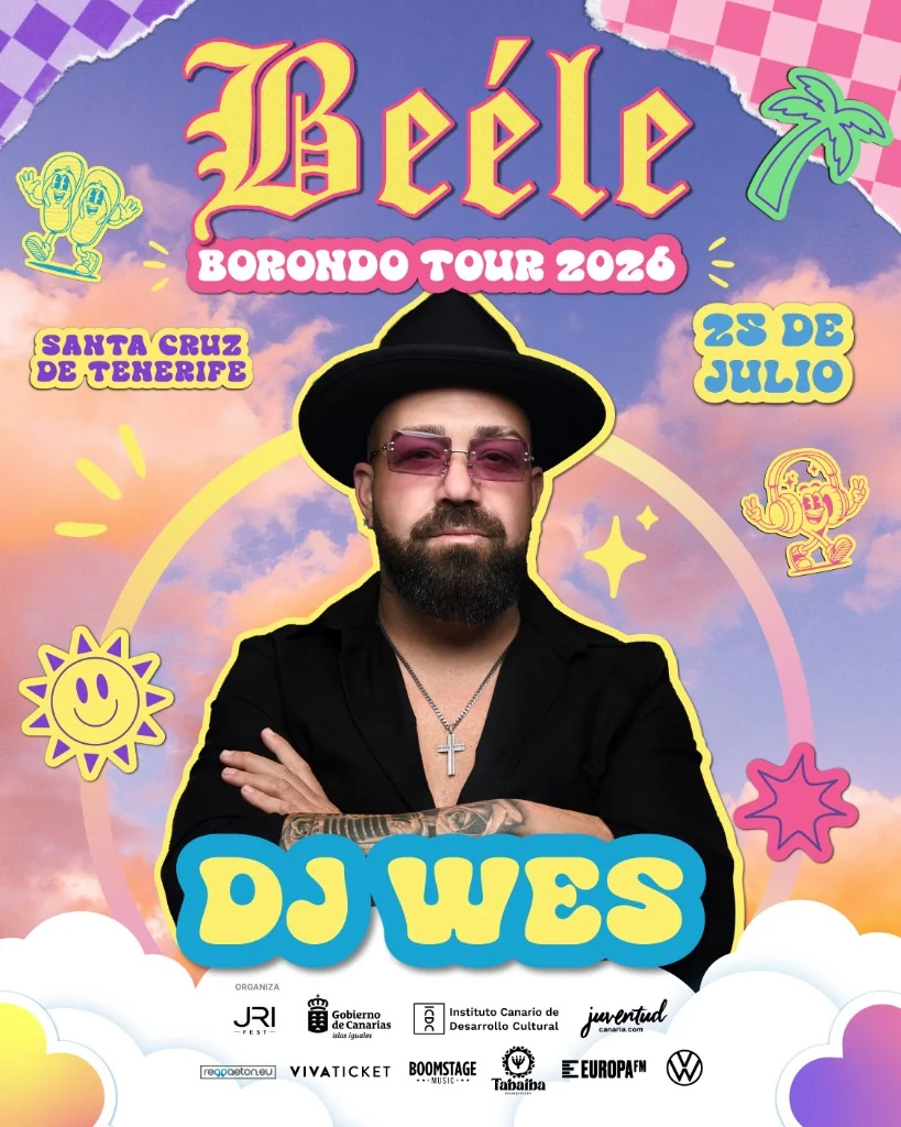 DJ Wes · Beéle Borondo Tour 2026 · Santa Cruz de Tenerife